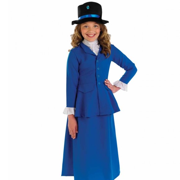 [NEW] GIRL'S OUTFIT MORPH COSTUMES x FUN SHACK VICTORIAN ENGLISH NANNY ATTIRE - Picture 6 of 6